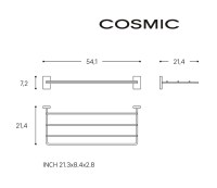MEDIDAS ESTANTE TOALLERO NEXT COSMIC